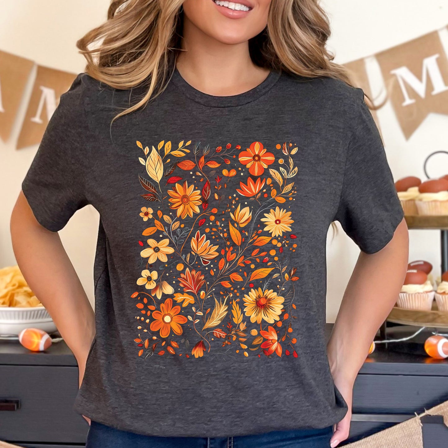 Floral Fall Flowers Shirts