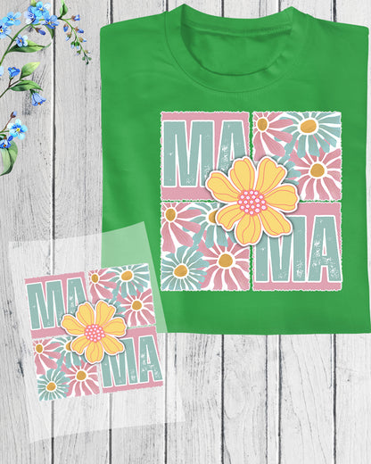 Floral Mama DTF Transfer