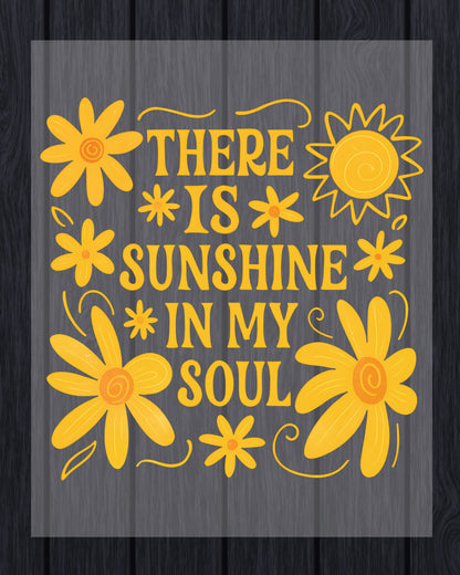 Floral Mental Health Awareness Health DTF Transfer