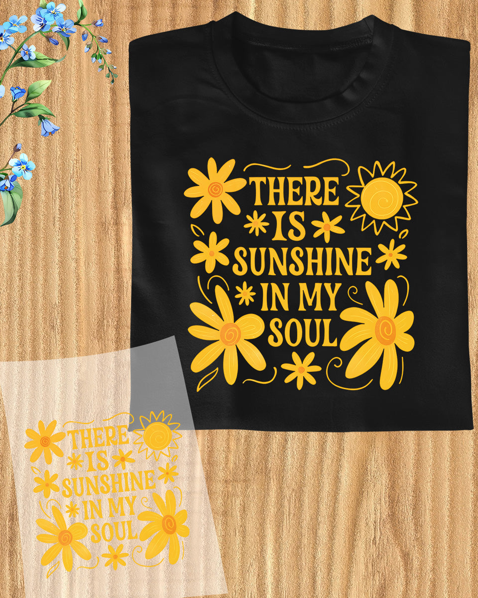 Floral Mental Health Awareness Health DTF Transfer