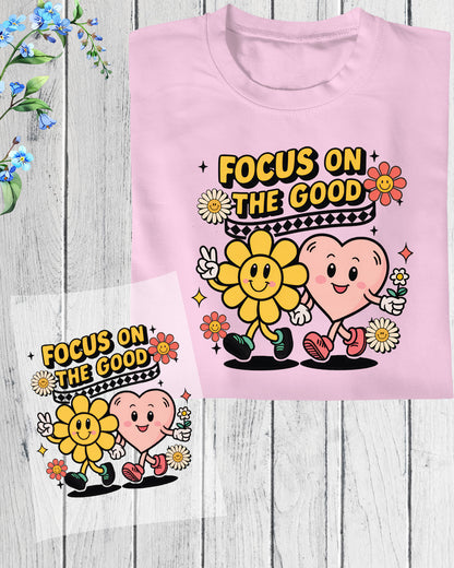 Floral Mental Health DTF Transfer