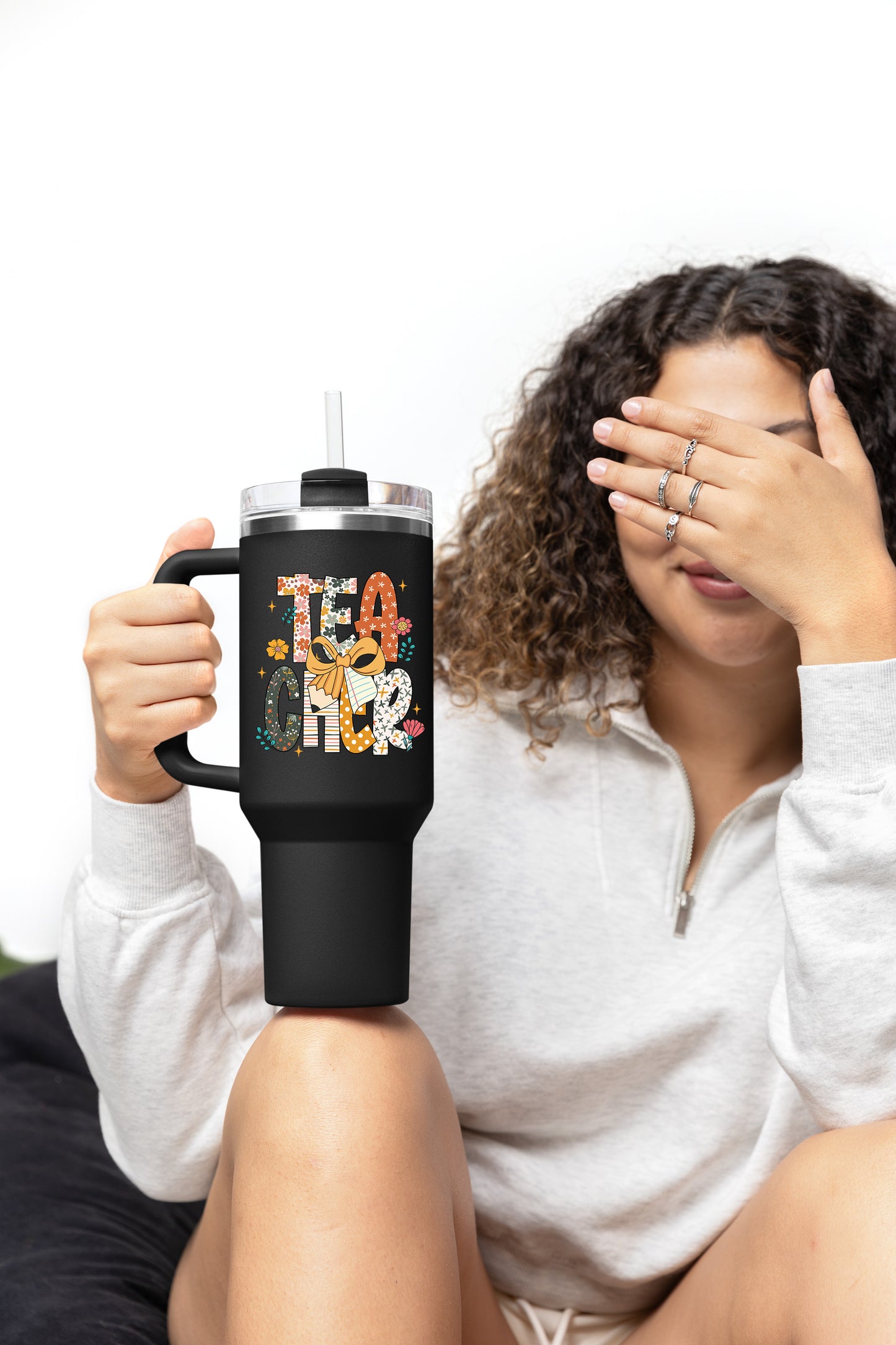 Floral Teacher Wildflower DTF Transfer