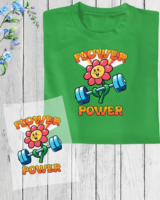 Flower Power DTF Transfer Film