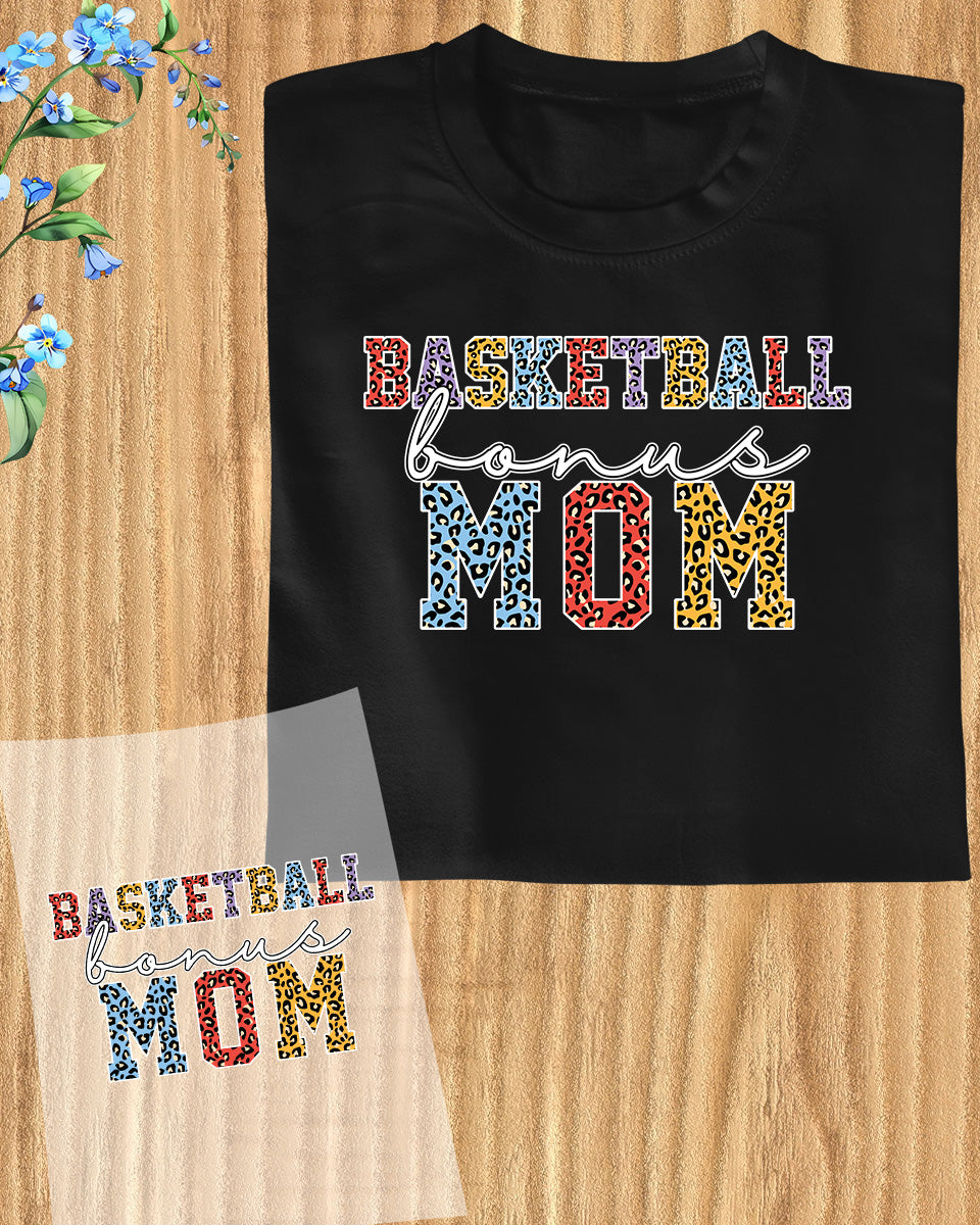 Basketball Bonus Mom DTF Transfer Film