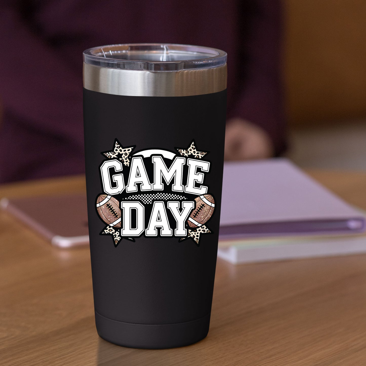 Football Football Game Day Fall DTF Transfer
