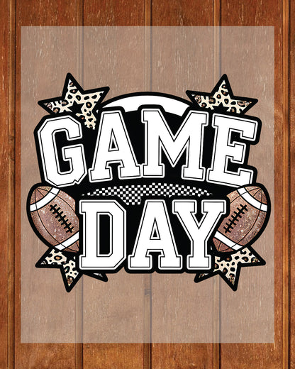 Football Football Game Day Fall DTF Transfer