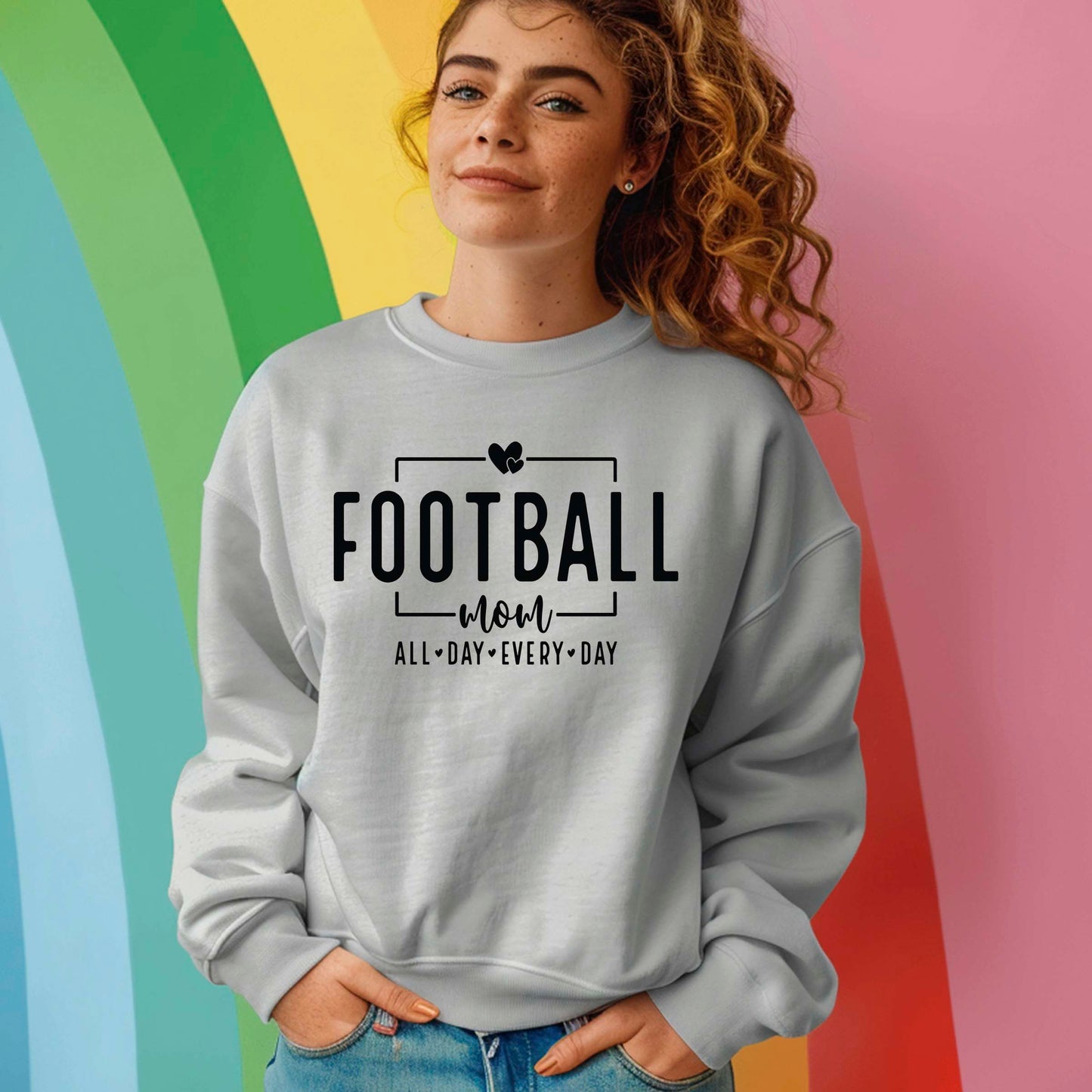 Football Mom DTF Transfer Ready to Press