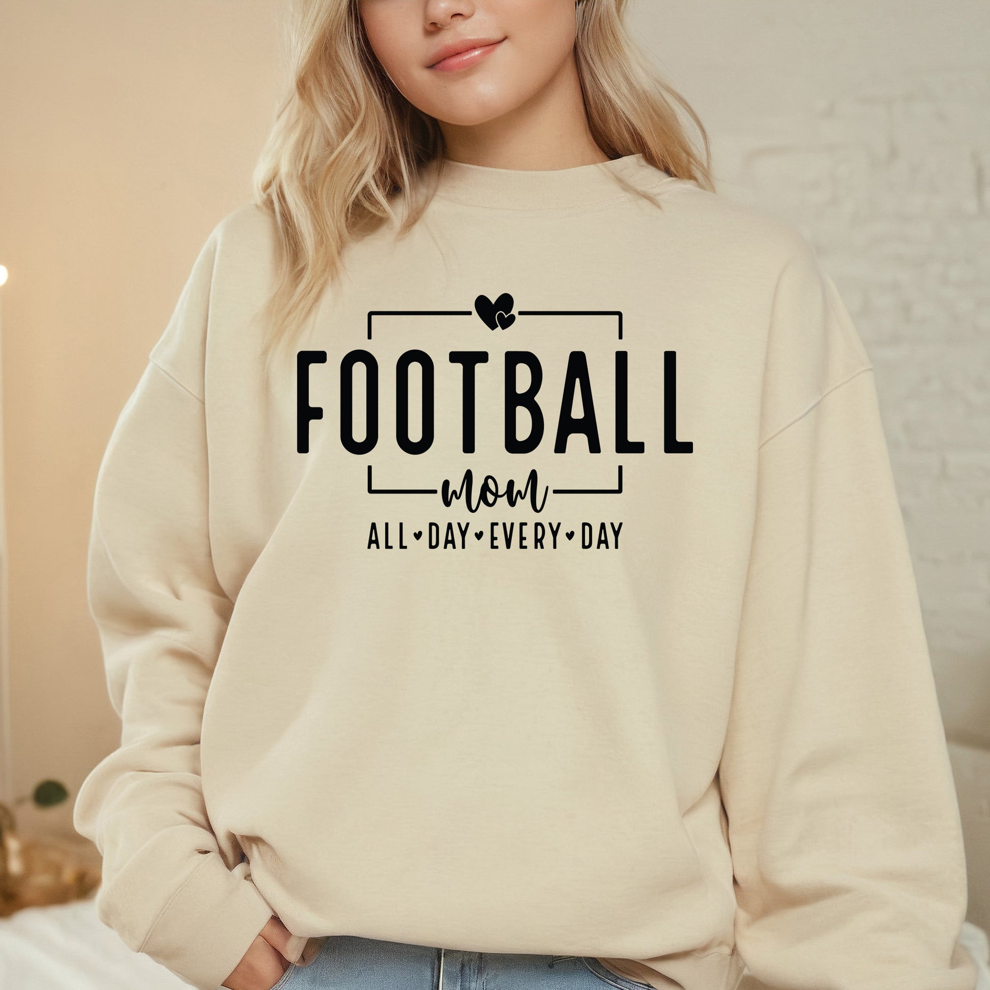 Football Mom DTF Transfer Ready to Press