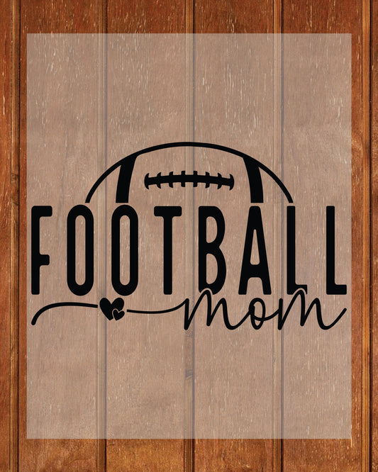 Football Mom DTF Transfer ready to Press