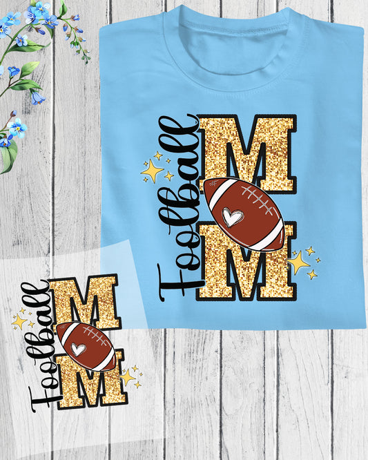 Football Mom Heat Transfer