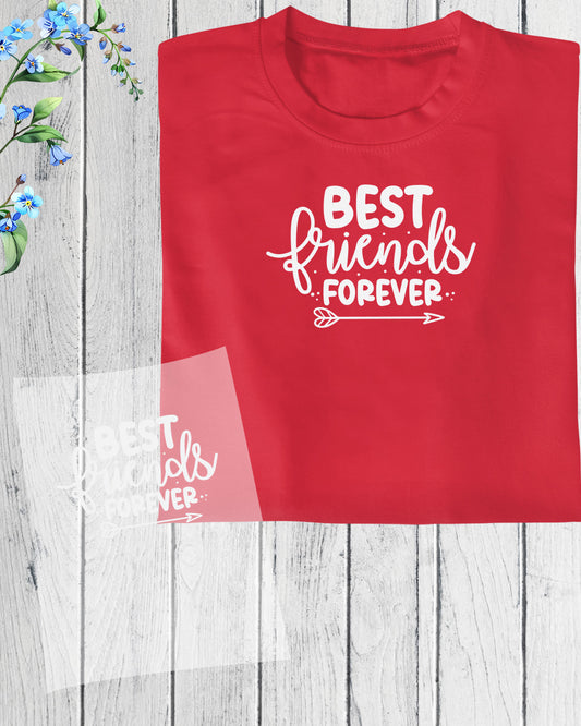 Best friend t shirt DTF Transfer Film