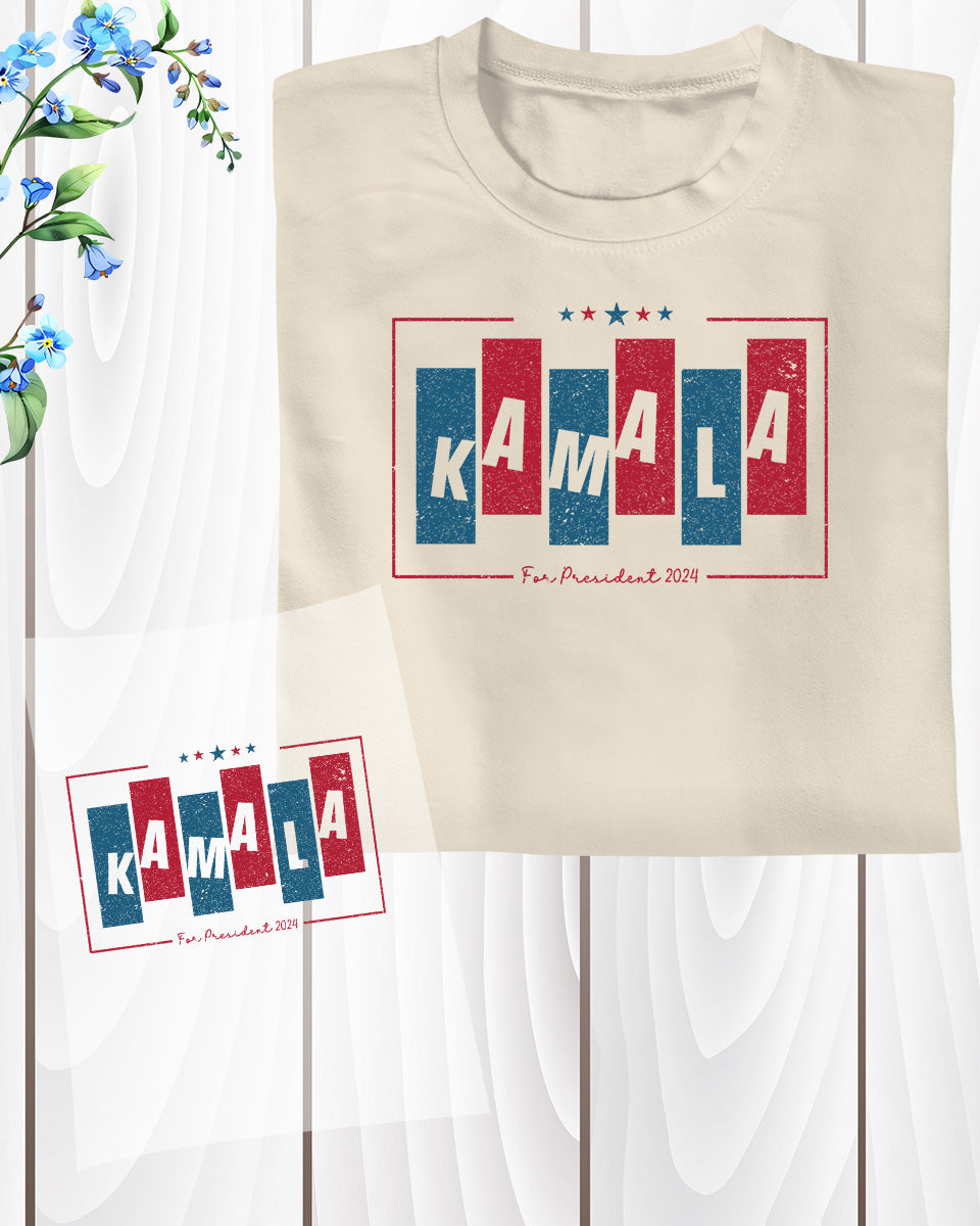 Kamala for President 2024 DTF Transfer Film