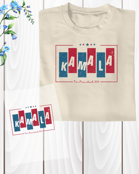 Kamala for President 2024 DTF Transfer Film