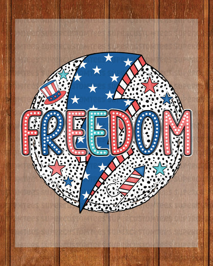 Freedom DTF Transfer Ready to Press