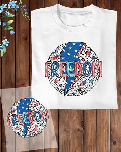 Freedom DTF Transfer Ready to Press
