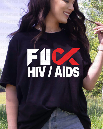 Fuck AIDS Awareness DTF Transfer