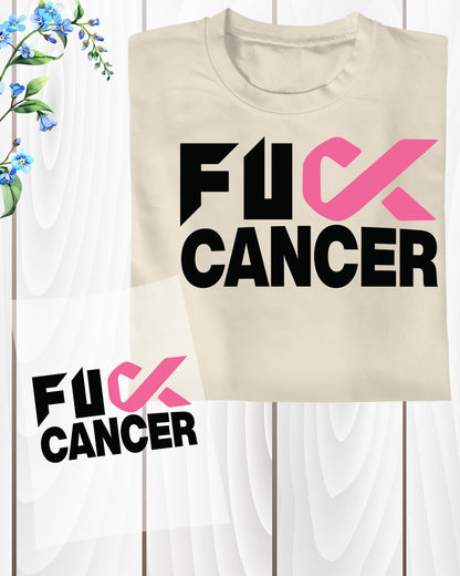 Fuck Cancer Awareness DTF Transfer