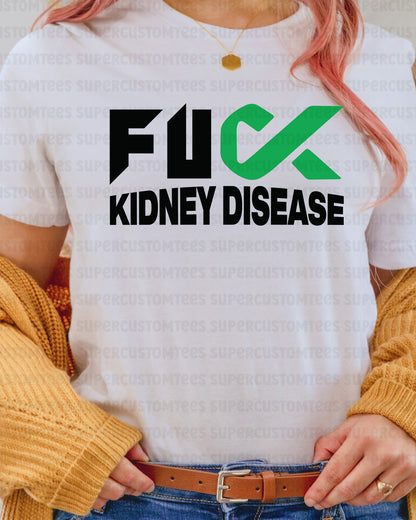 Fuck Kidney Disease Awareness DTF Transfer