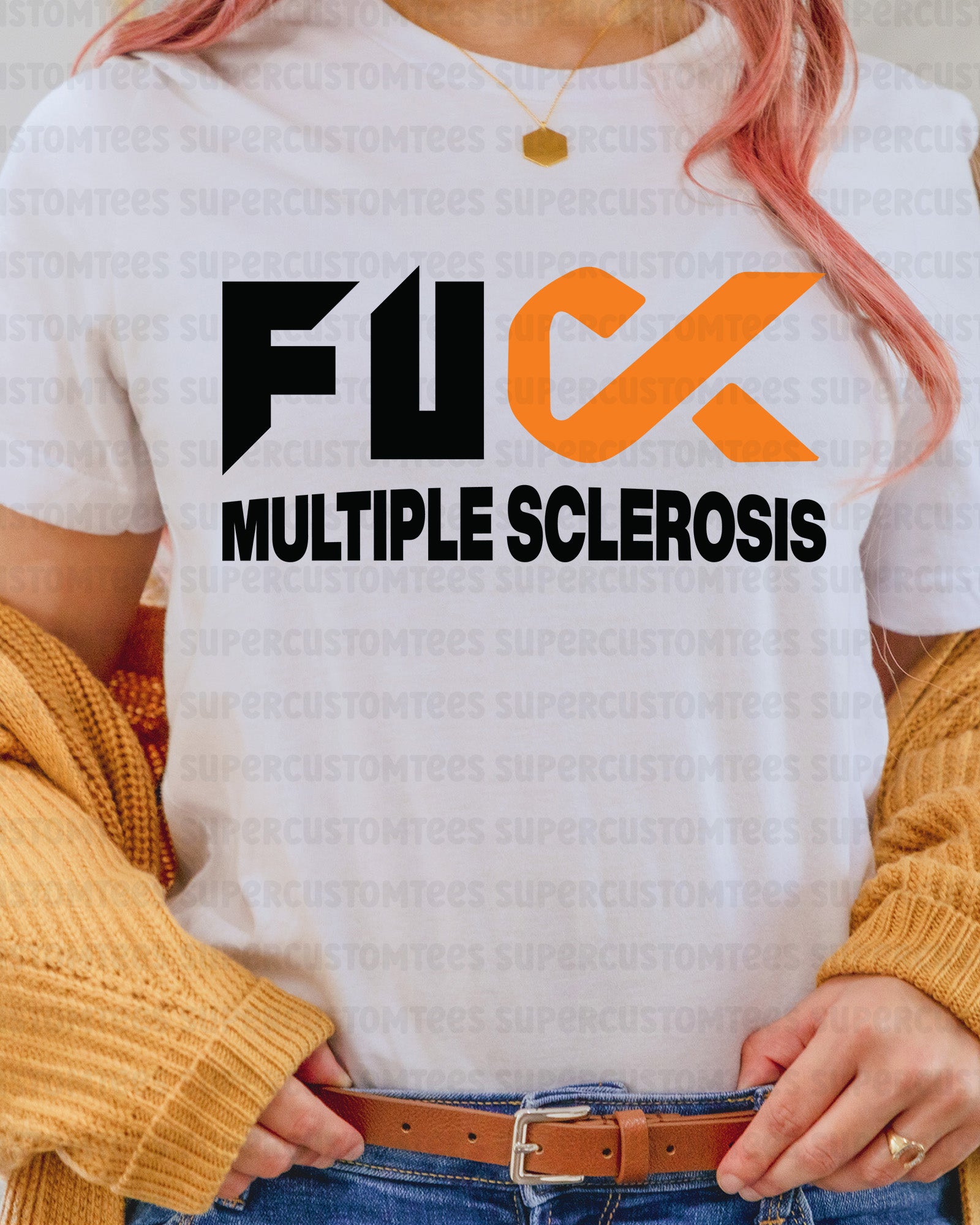 Fuck MS Awareness DTF Transfer