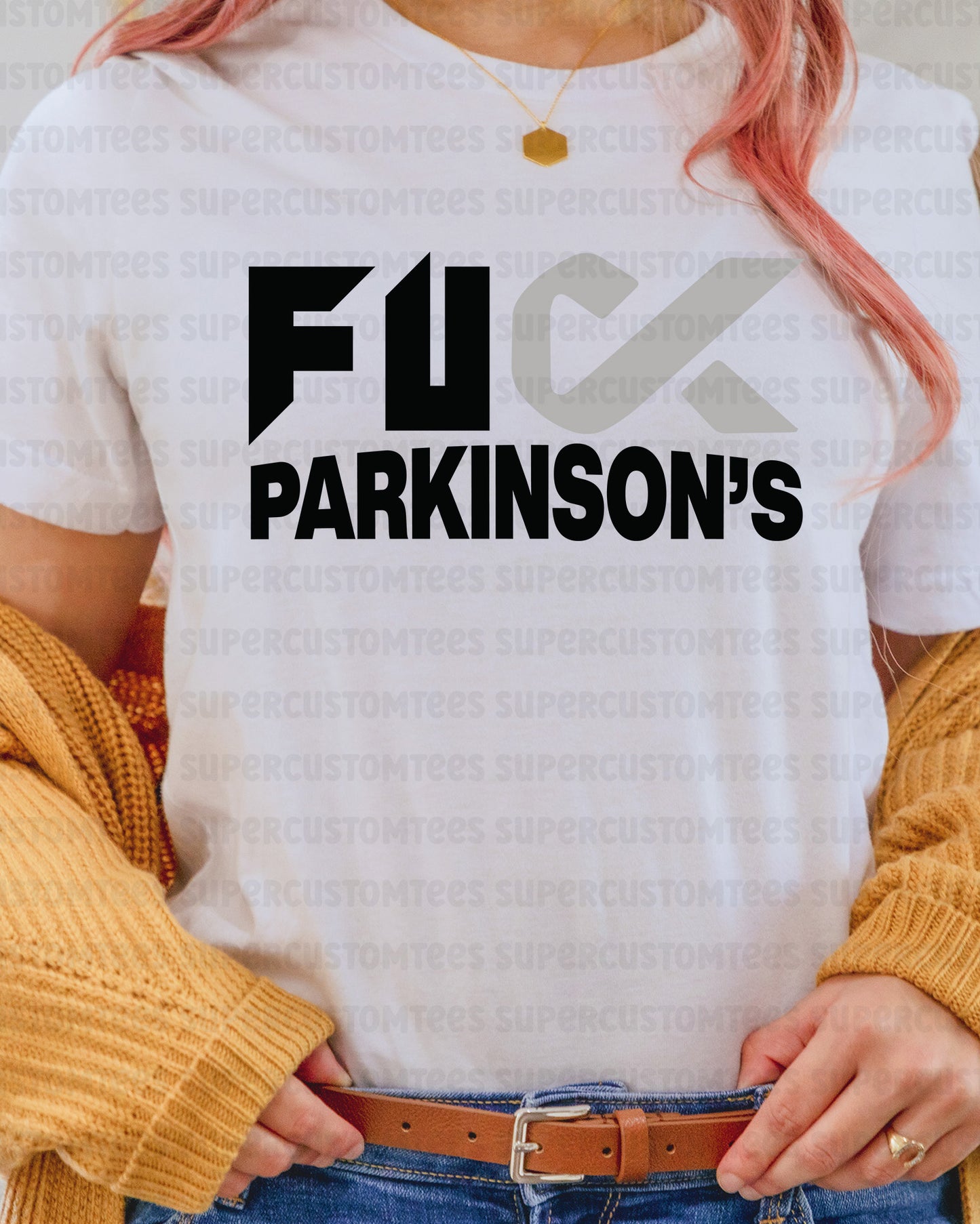 Fuck Parkinson’s Disease Awareness DTF Transfer