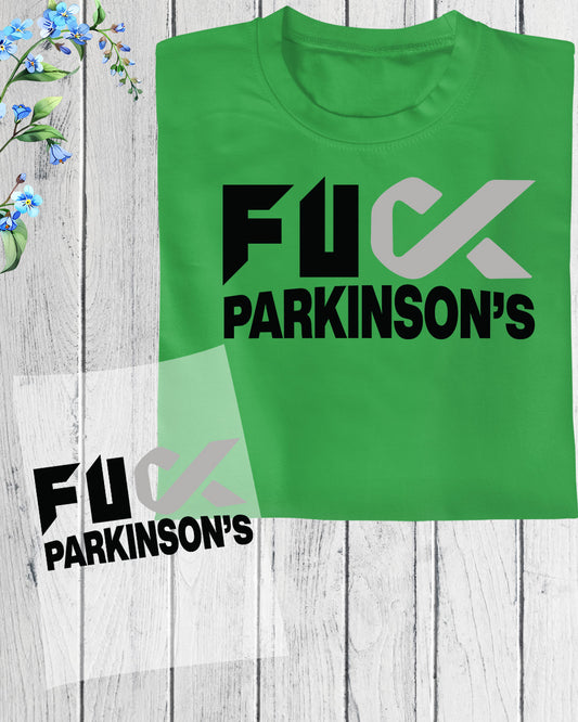 Fuck Parkinson’s Disease Awareness DTF Transfer