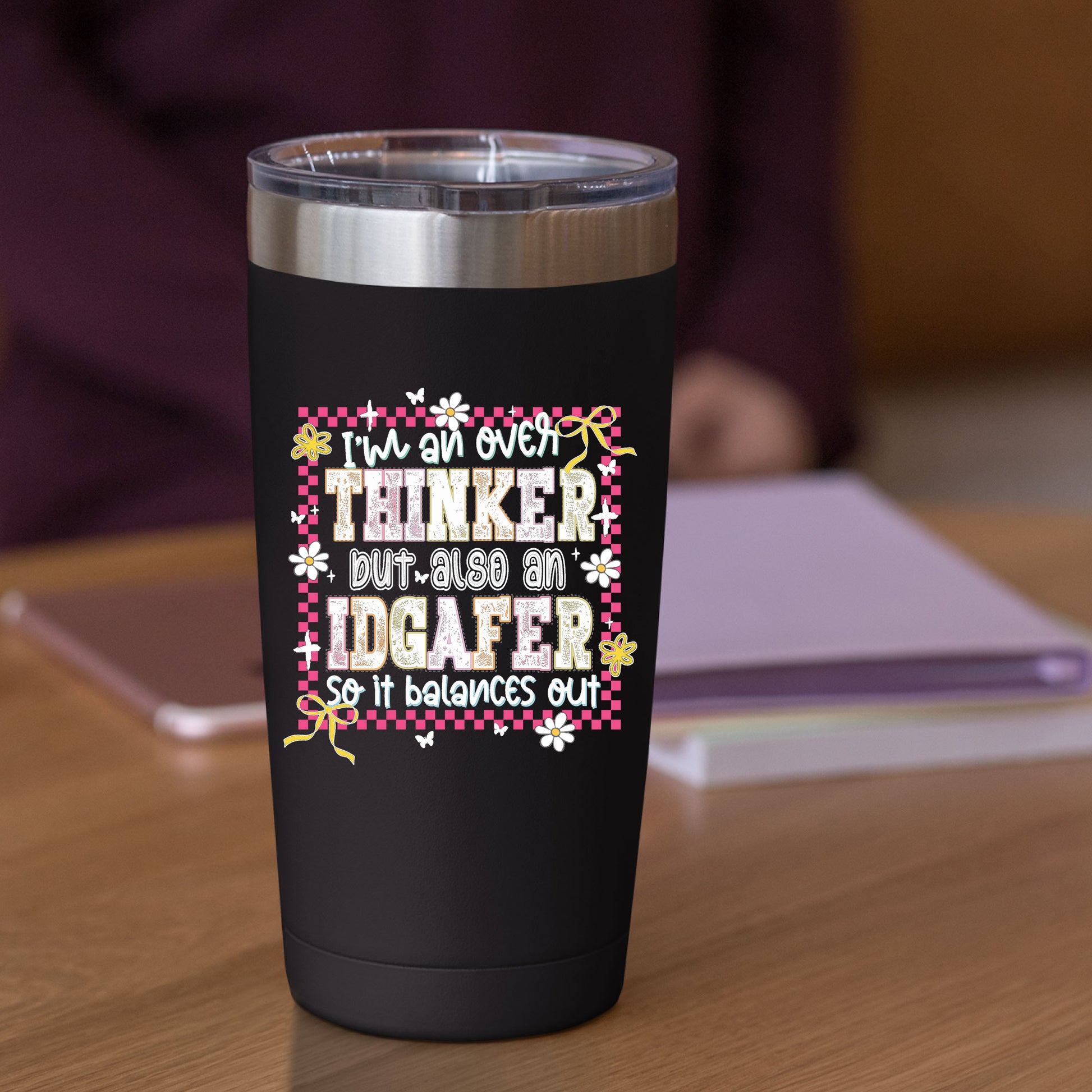 Funny Anxiety  Snarky Sarcasti DTF Transfer