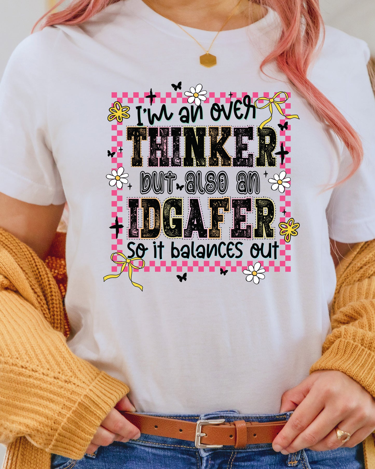 Funny Anxiety  Snarky Sarcasti DTF Transfer