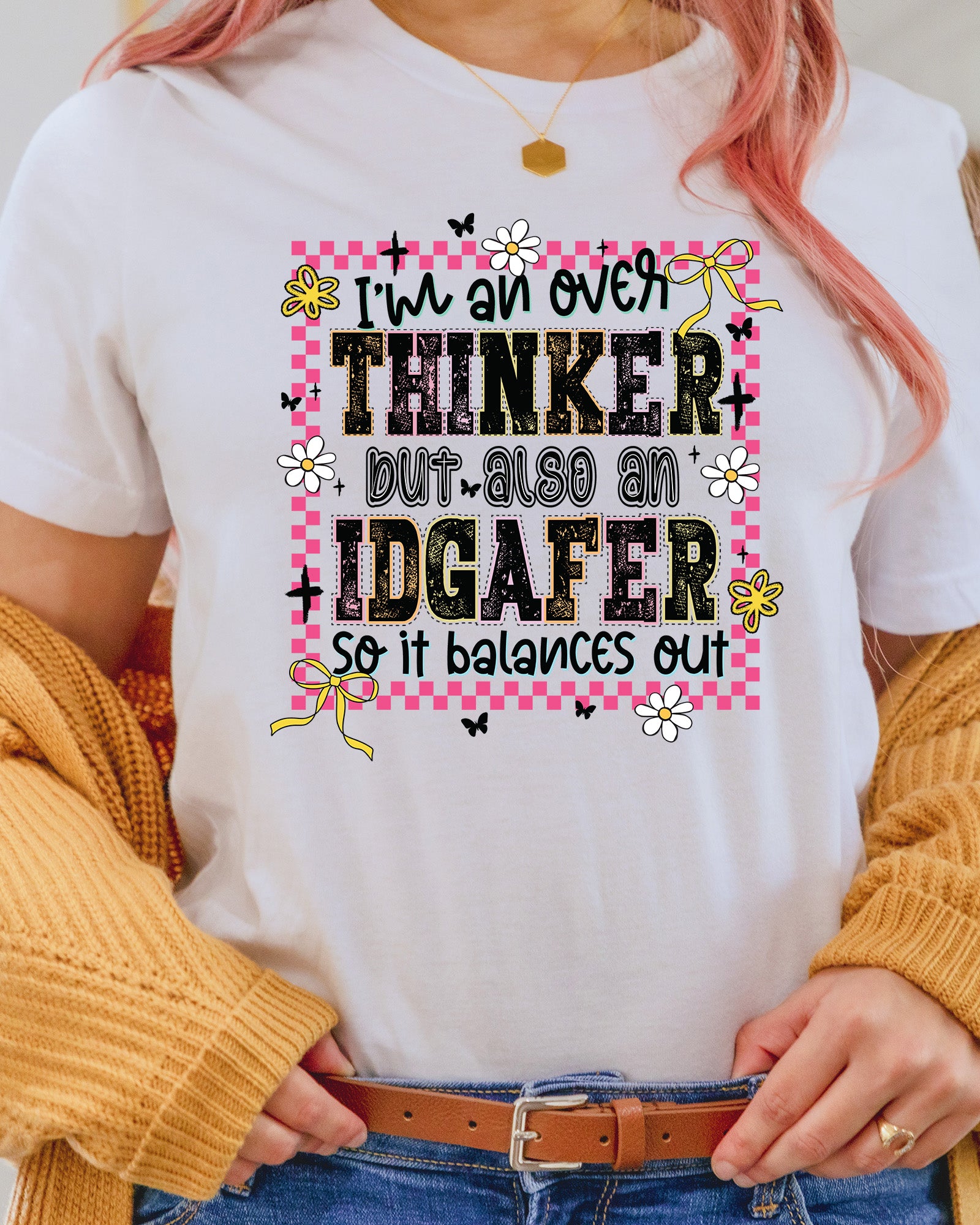 Funny Anxiety  Snarky Sarcasti DTF Transfer