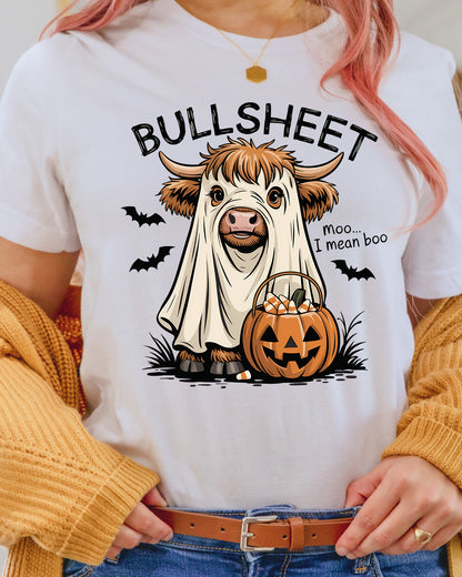 Funny Cow Halloween DTF Transfer