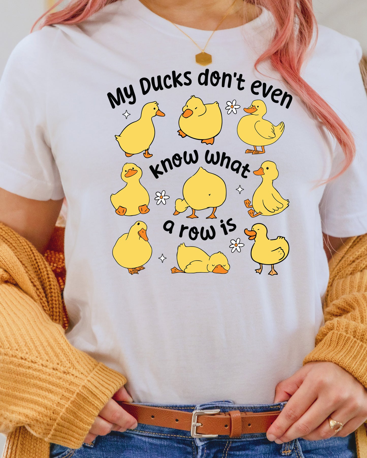 Funny Ducks Snarky Sarcastic DTF Transfer