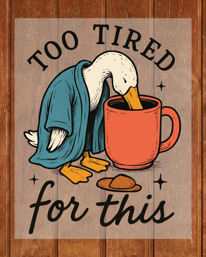 Funny Goose Mental Health Awareness DTF