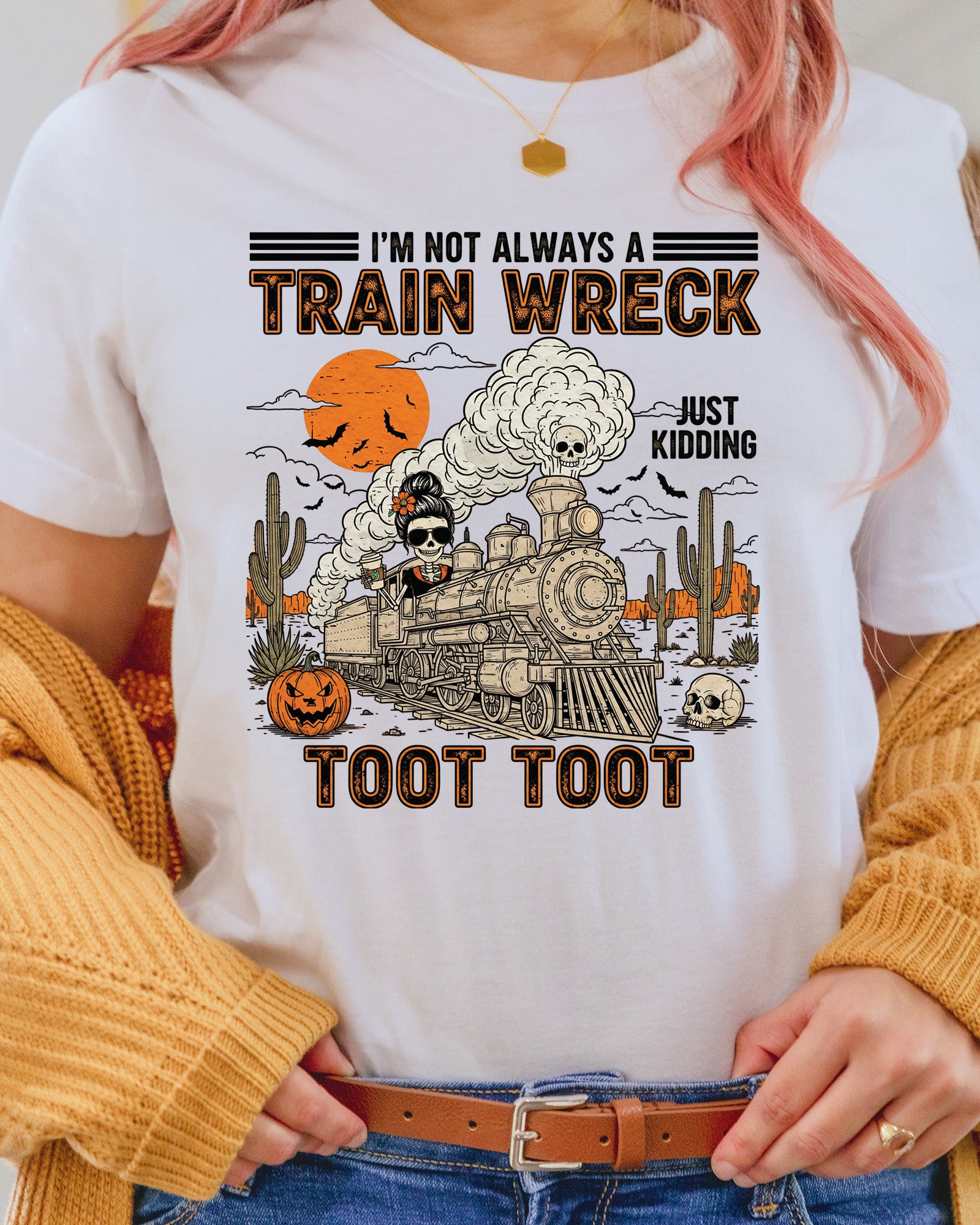 Funny Halloween Mental Health DTF Transfer