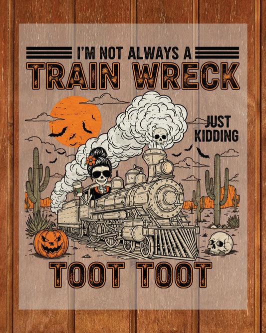 Funny Halloween Mental Health DTF Transfer