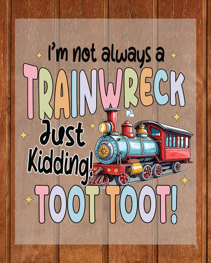 Funny Sarcastic Mom Life DTF Transfer