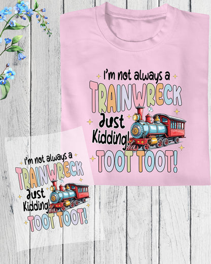 Funny Sarcastic Mom Life DTF Transfer