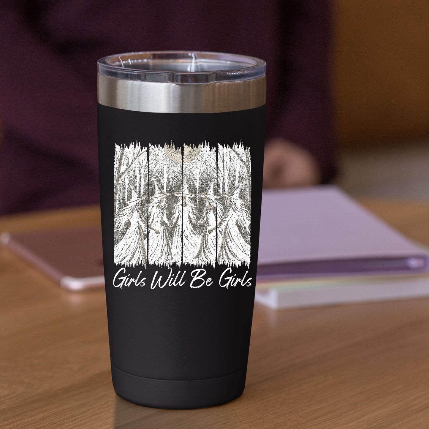 Funny Witches Halloween Girls Will DTF Transfer