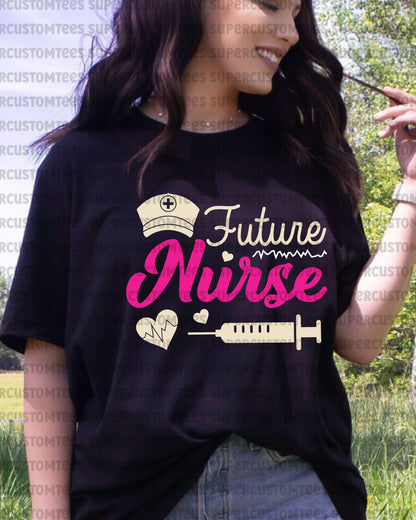 Future Nurse Heat Transfer for Shirts