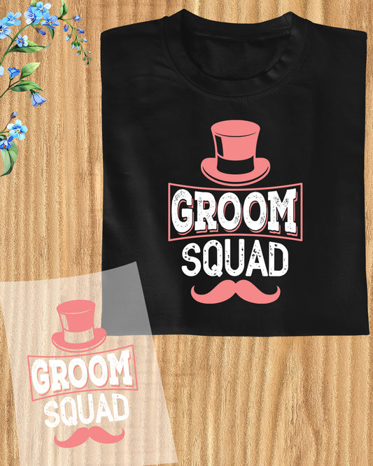 Groom Squad DTF Transfer Film