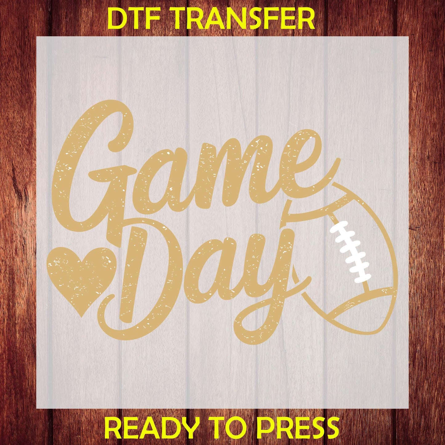 Game Day Football DTF Transfer