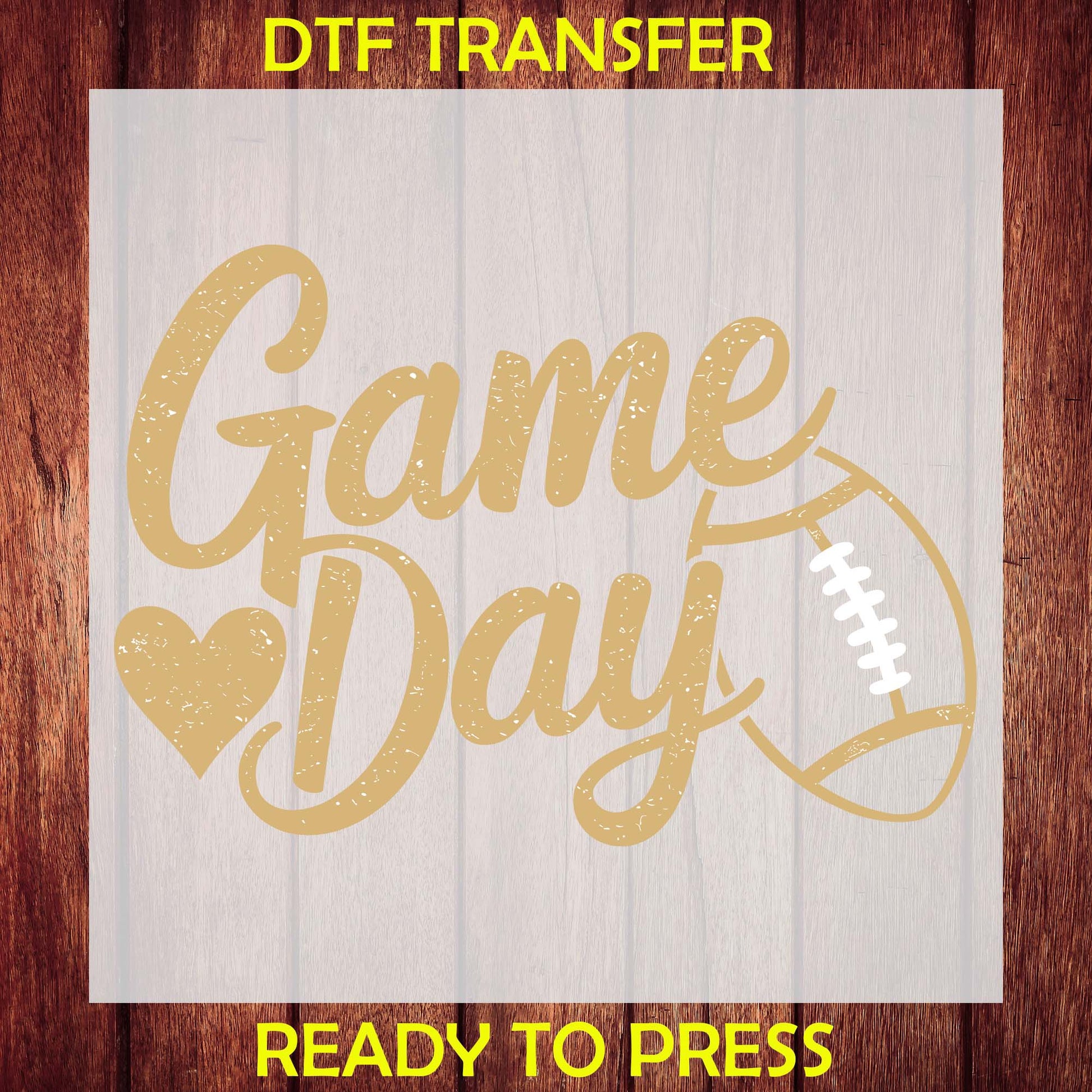 Game Day Football DTF Transfer
