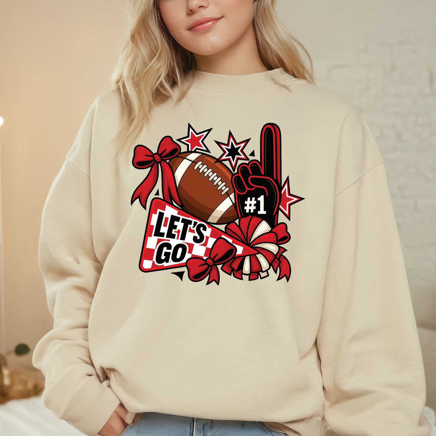 Game Day Football DTF Transfer Ready to Press