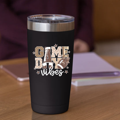 Game Day Football Glitter Football DTF Transfer

