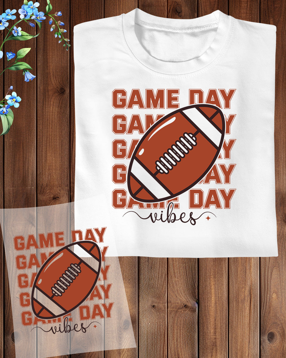 Game Day Vibes DTF Transfer Film