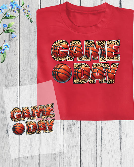 Basketball Game Day DTF Transfer Film