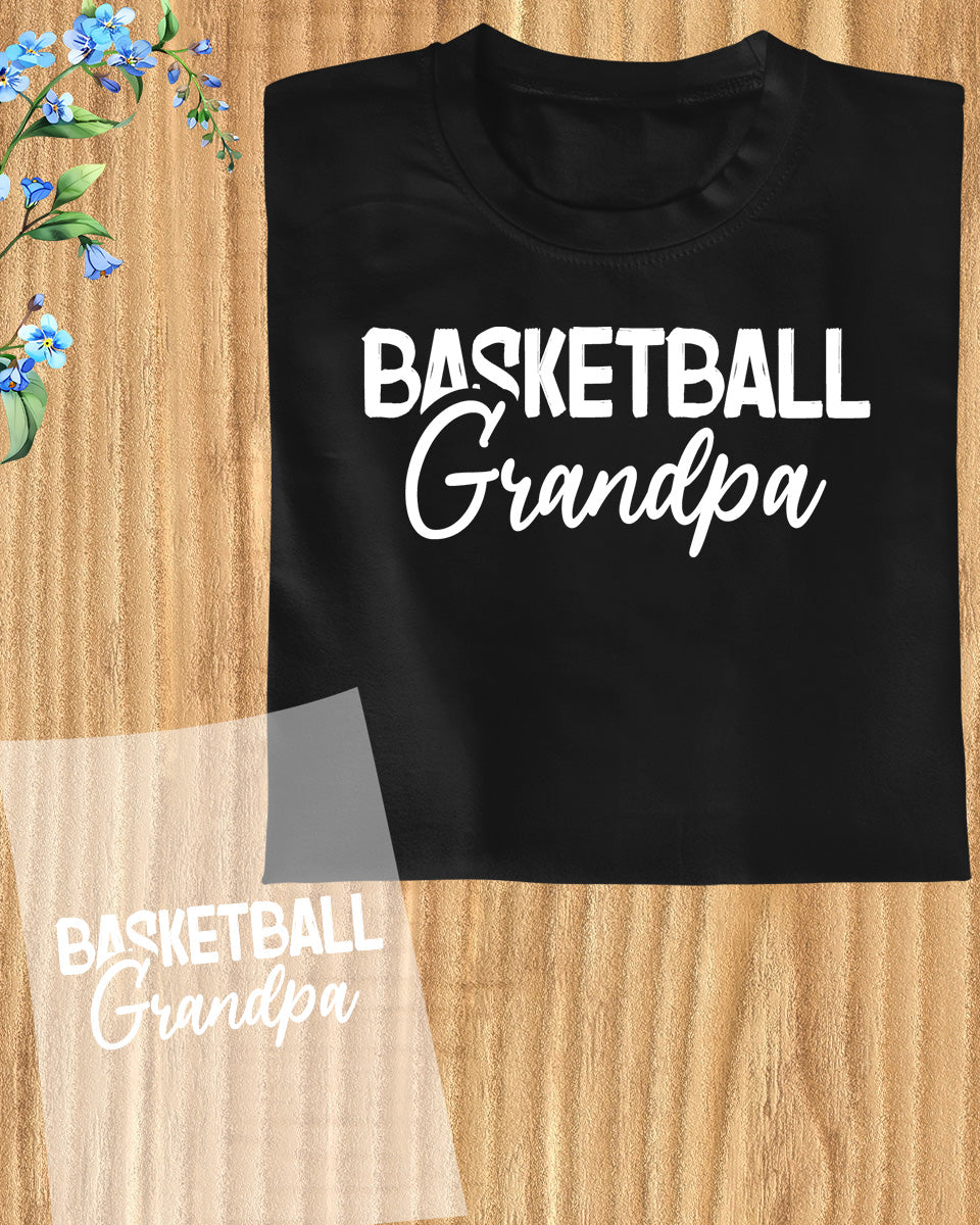 Basketball Grandpa DTF Transfer Film
