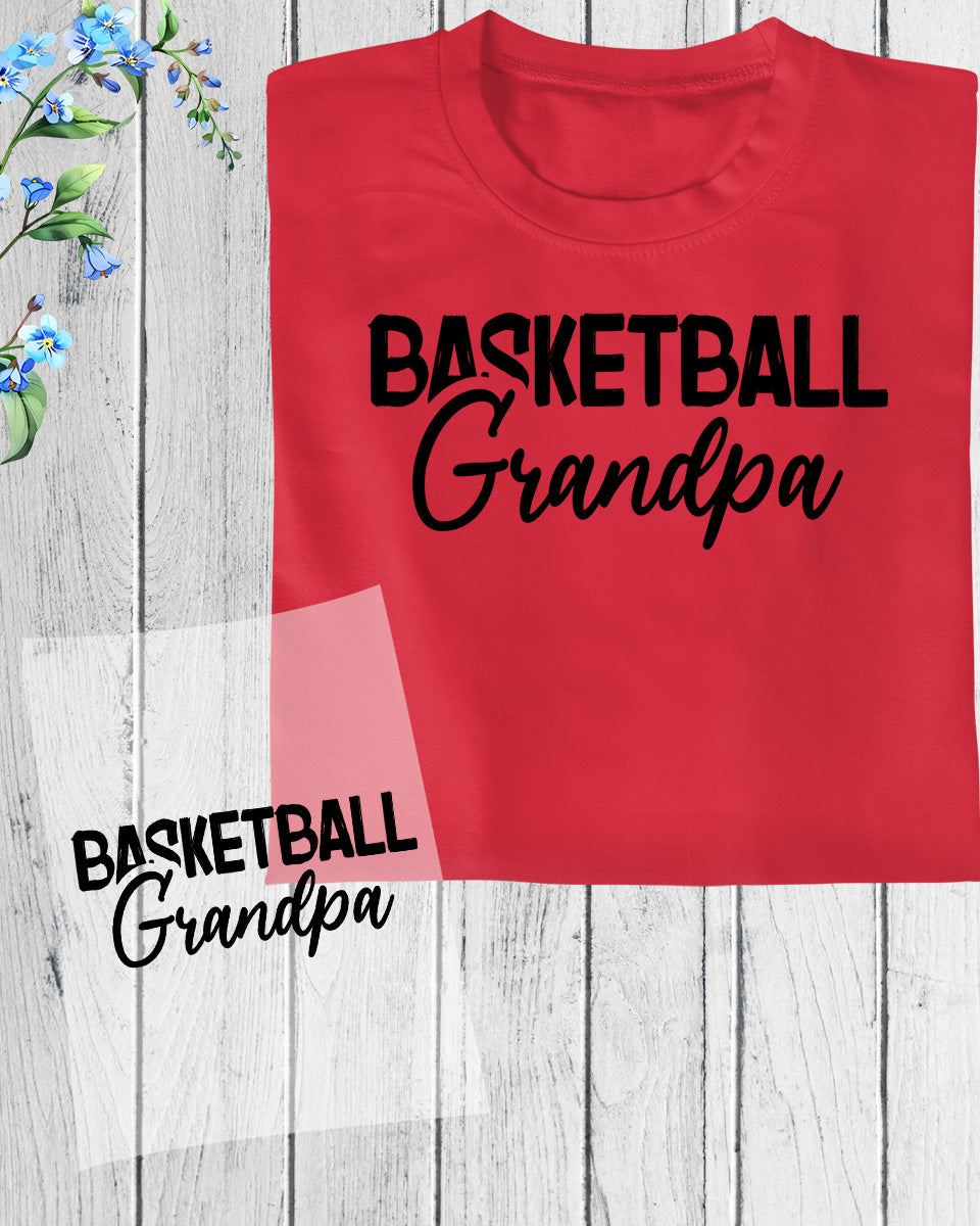 Basketball Grandpa DTF Transfer Film