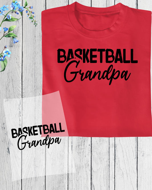 Basketball Grandpa DTF Transfer Film