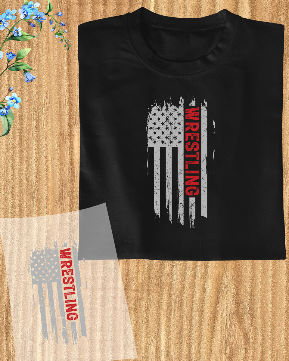 USA Wrestling DTF Transfer Film