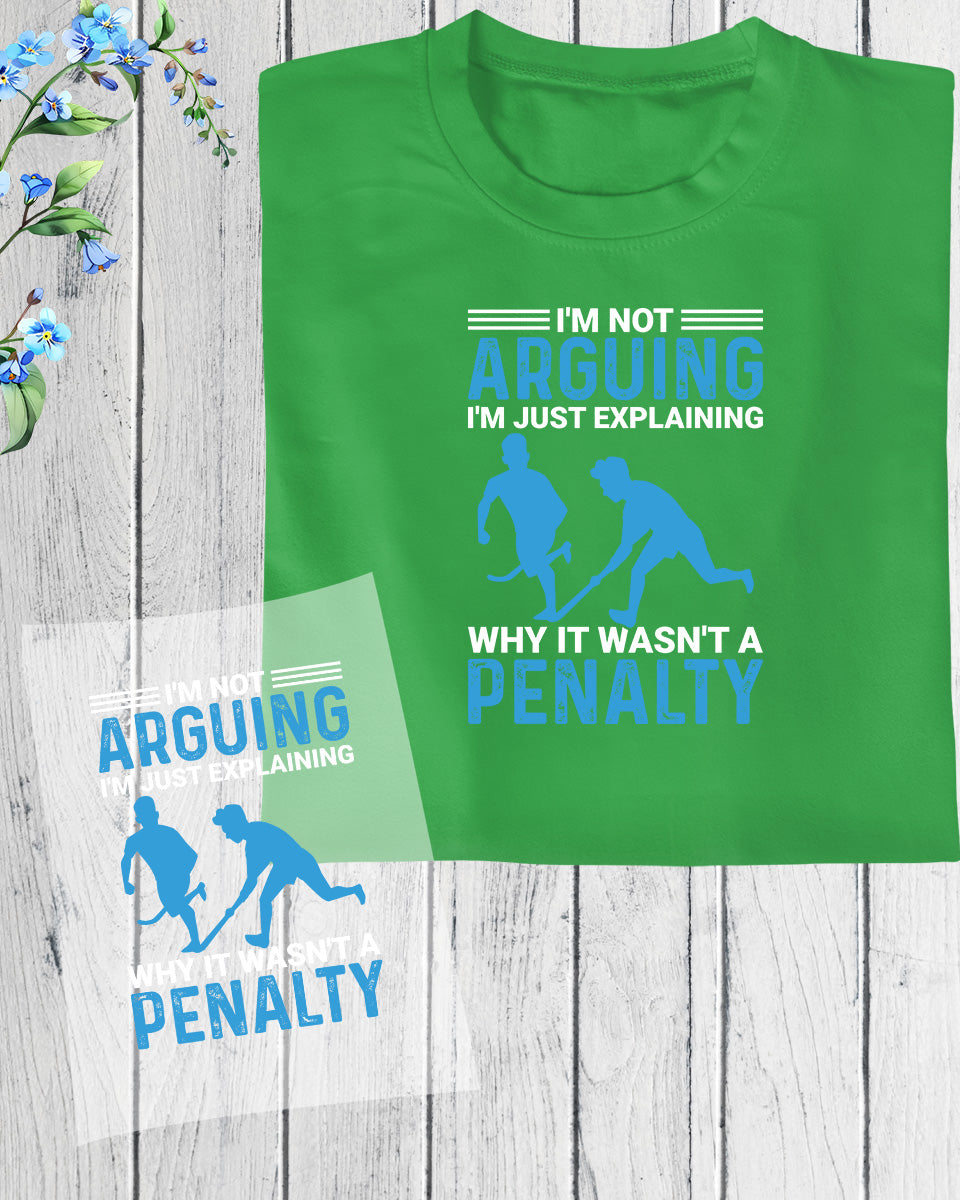 Hockey Fan gift Ice Hockey DTF Transfer Film