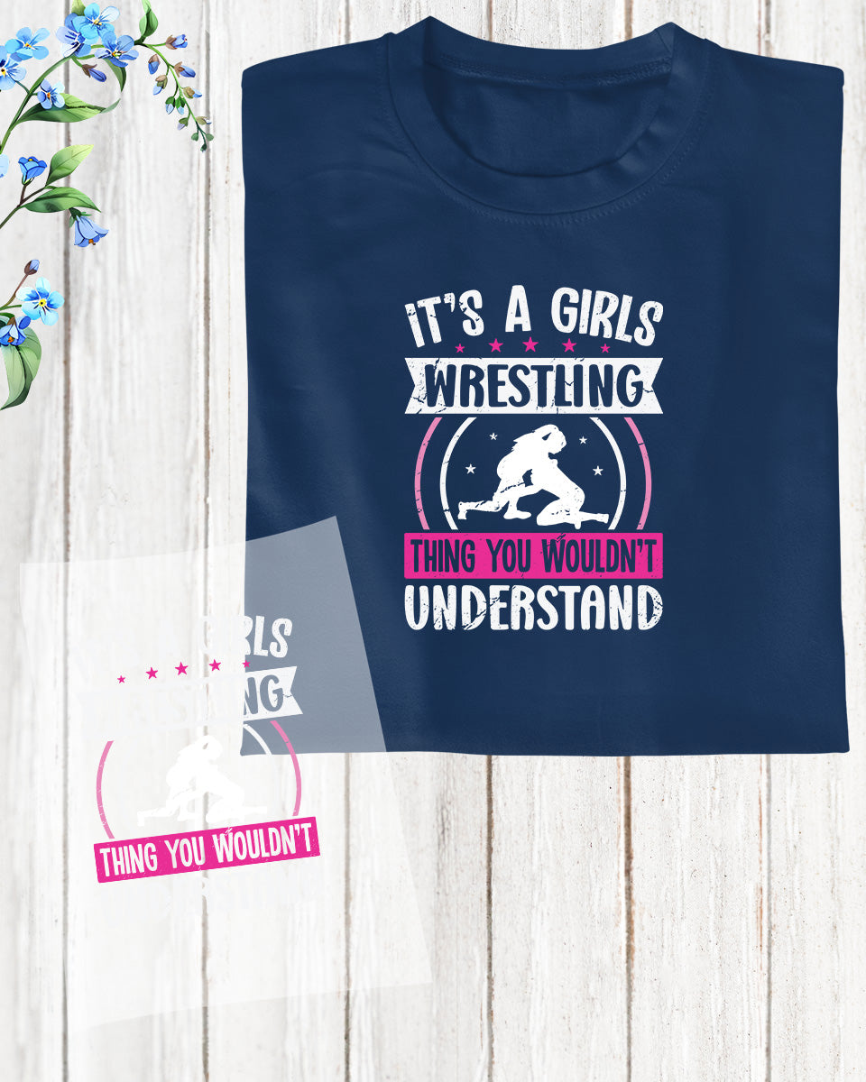 Girls Wrestling DTF Transfer Film